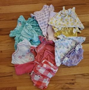 Lot of Newborn Baby Girl Outfits